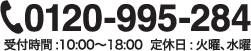 お問い合わせ：0120-995-284